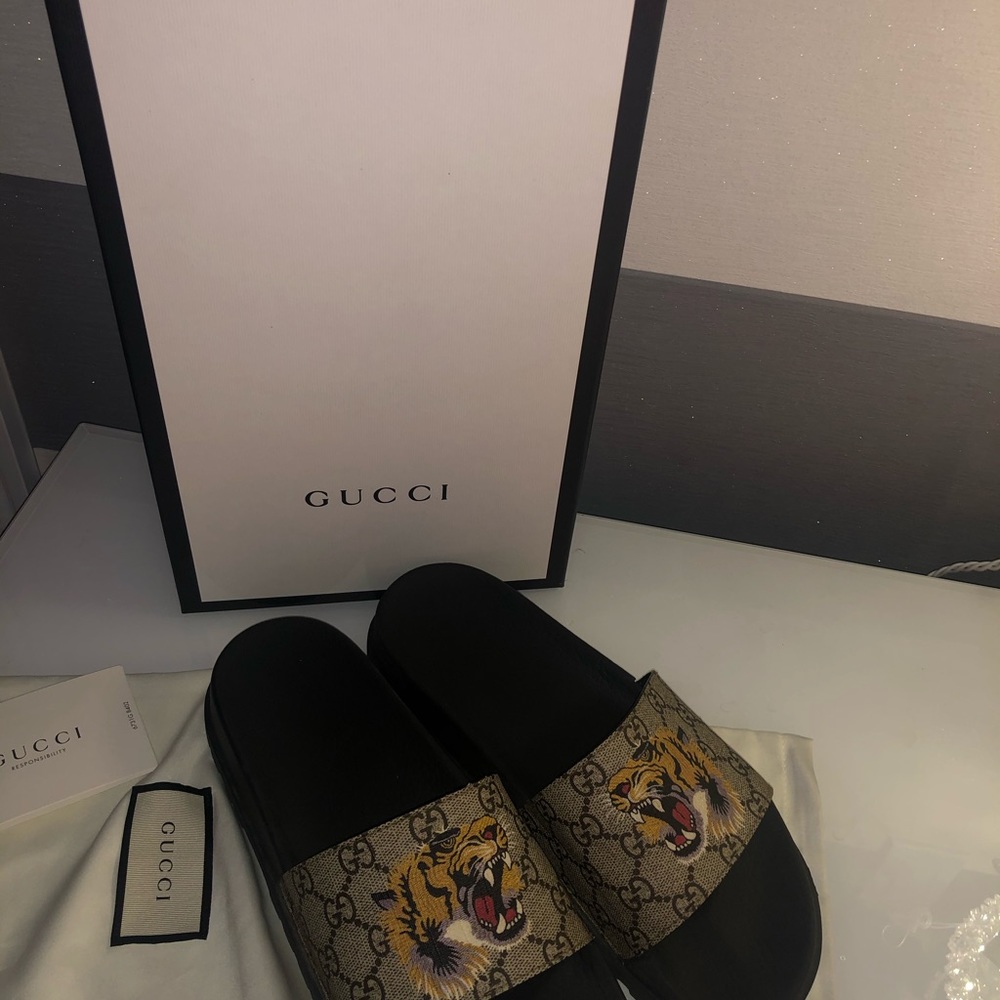 Gucci slippers multicolor